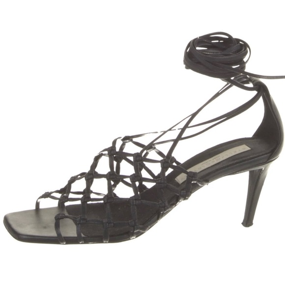 Stella McCartney Shoes - Stella McCartney Vegetarian Leather Accent Gladiator Sandals Size 40 US 9.5/10